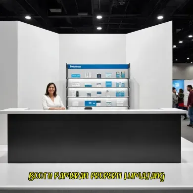 Booth Pameran Properti Lumajang
